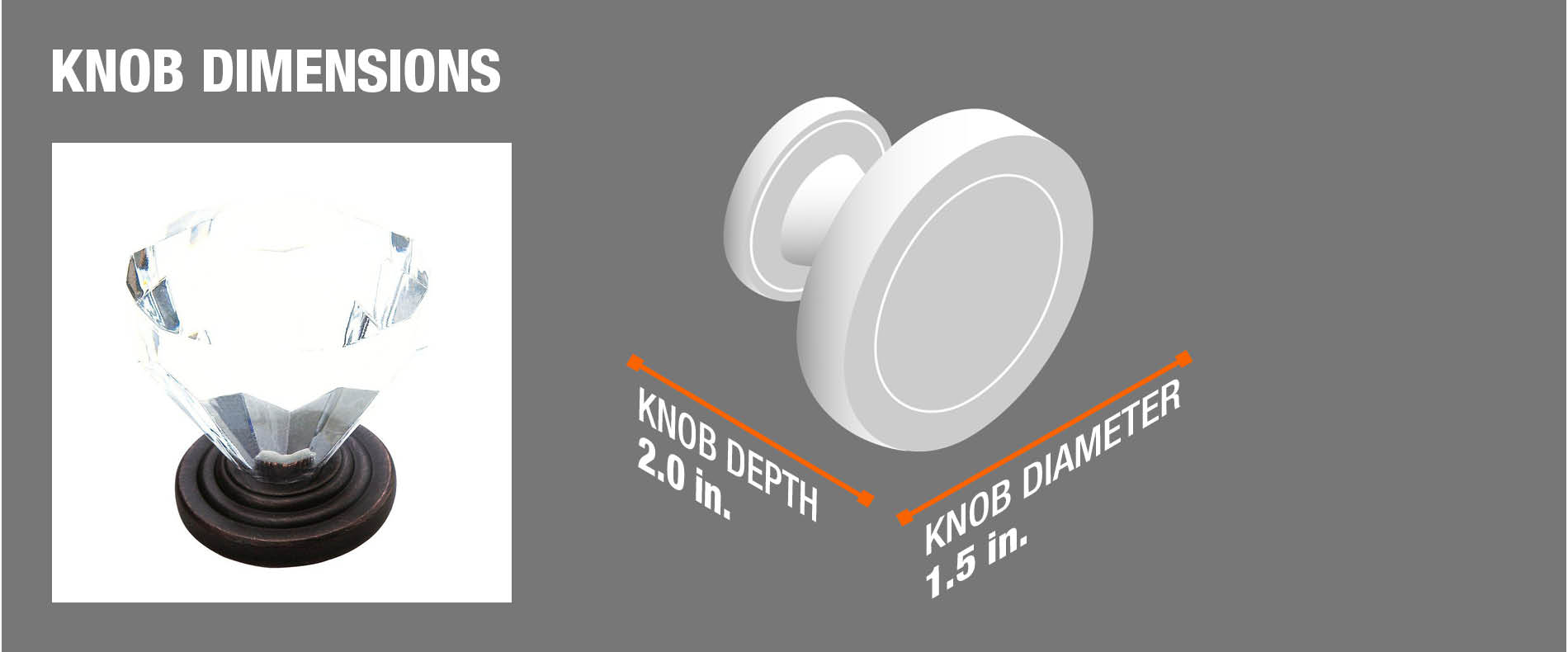 knob dimensions knob dimensions