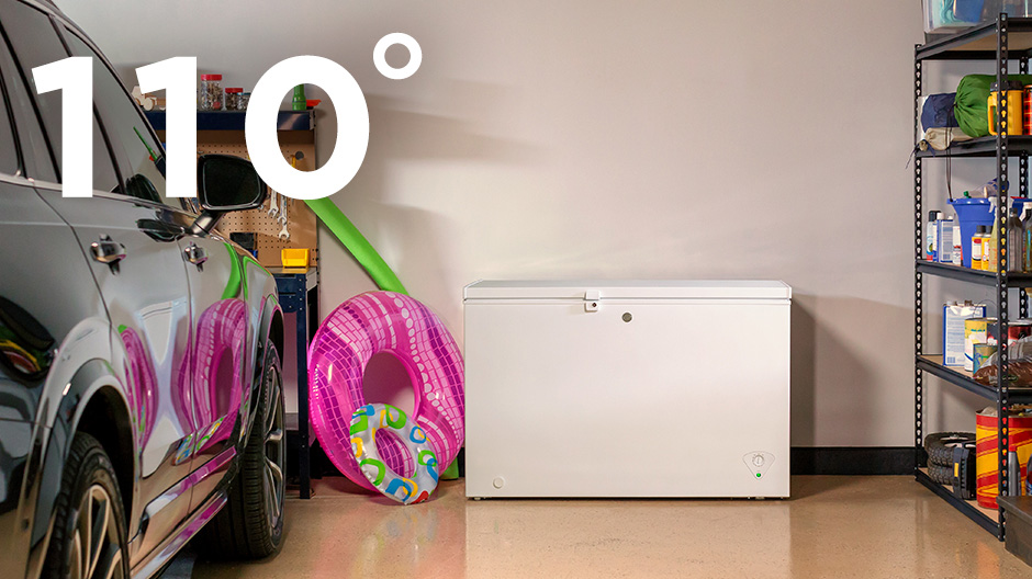 GE 10.6 cu. ft. Chest Freezer in WhiteFCM11PHWW The Home Depot