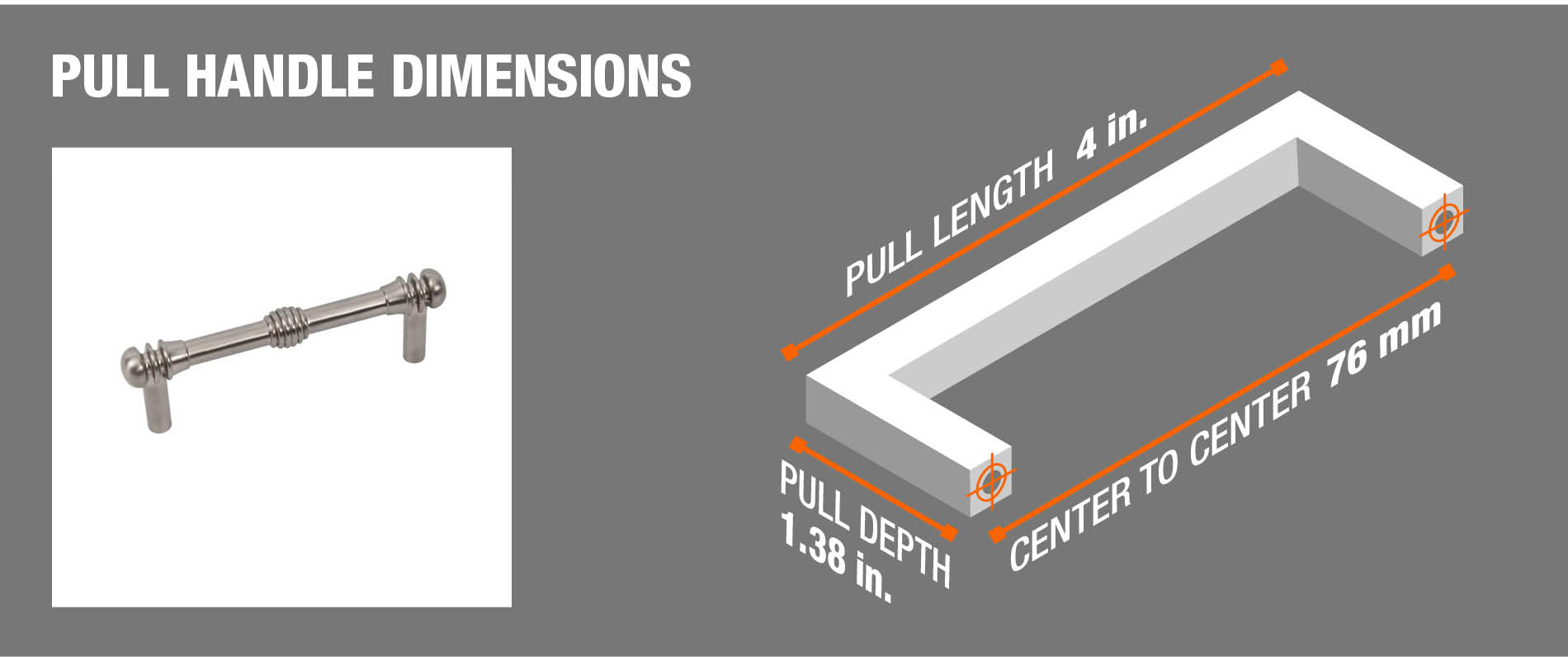 pull handle dimensions pull handle dimensions