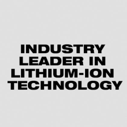 Graphic of all the parts of the REDLITHIUM Battery Pack