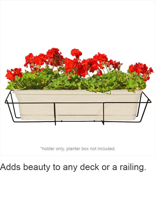 CobraCo 24 in. Adjustable Flower Box HolderF2426B The Home Depot
