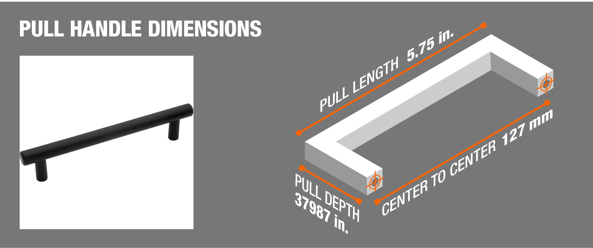 pull handle dimensions pull handle dimensions