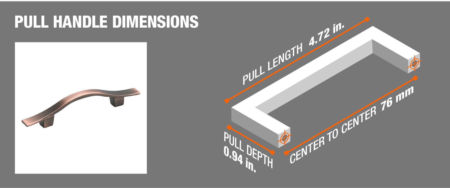 pull handle dimensions pull handle dimensions