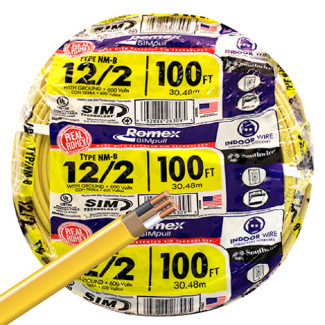 Southwire 250 ft. 10/2 Gray Solid CU UFB W/G Wire13056755 The Home Depot