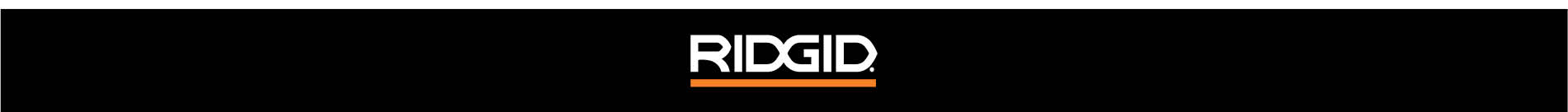 Banner de la marca RIDGID