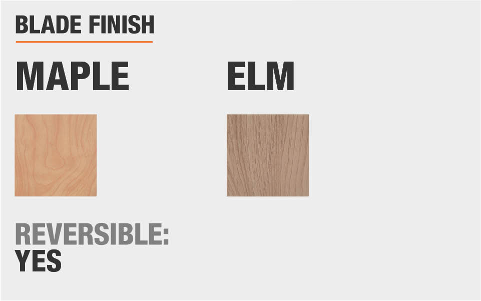 Hampton Bay Brookedale 60 in. Indoor Brushed Nickel Ceiling Fan with