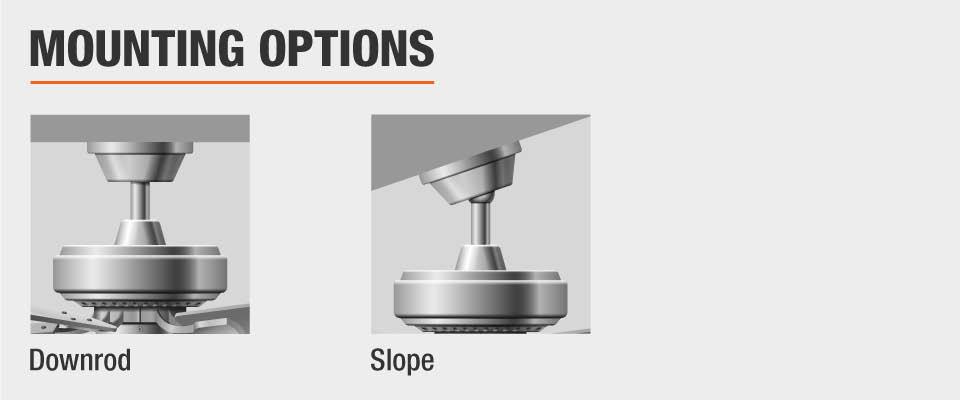 Hampton Bay Brookedale 60 In Indoor Brushed Nickel Ceiling Fan With Hampton Bay Banner Mounting Options For Ceiling Fan