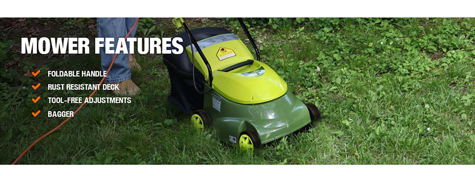 Mower Features Mower Features