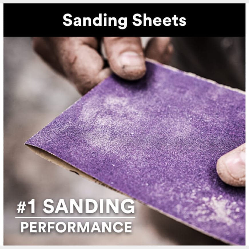 3M 32/3 in. x 9 in. 150 Grit Fine Grade Sand Paper (6Sheets/Pack)1903620CC The