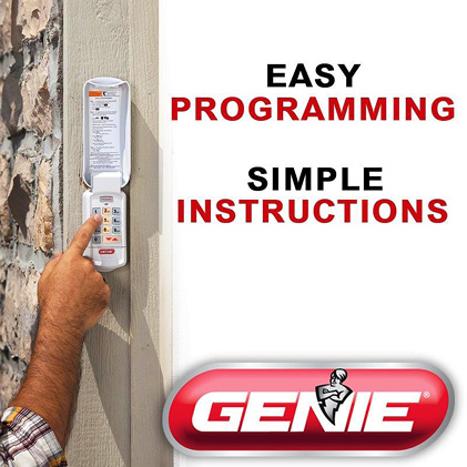 genie garage door opener keypad manual