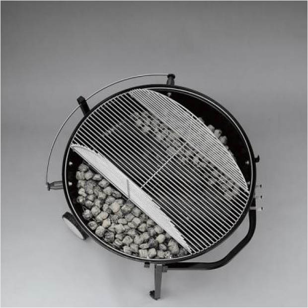 Black charcoal grill from Weber Black charcoal grill from Weber