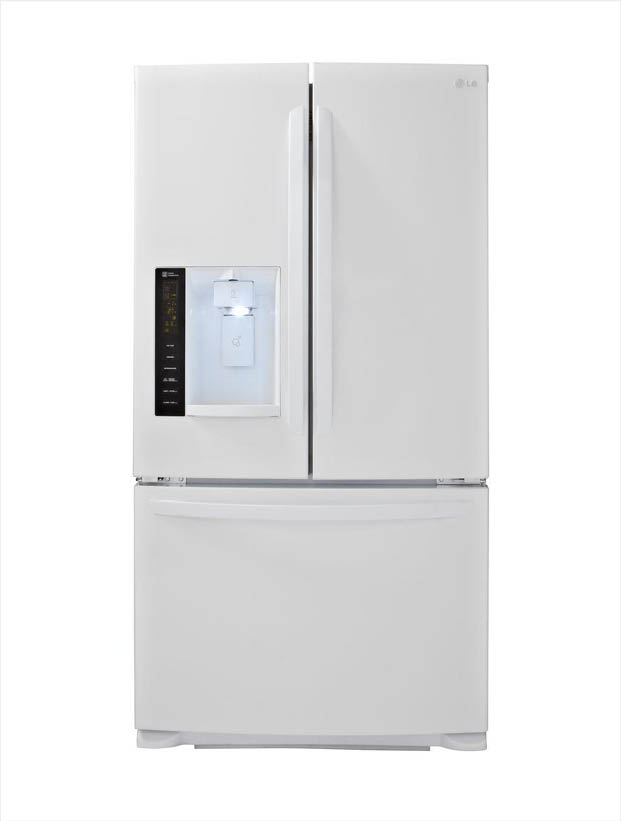 LG Electronics 24.1 cu. ft. French Door Refrigerator in White