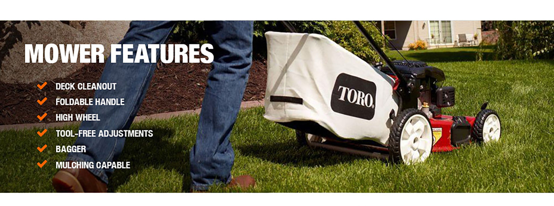 Mower Features Mower Features