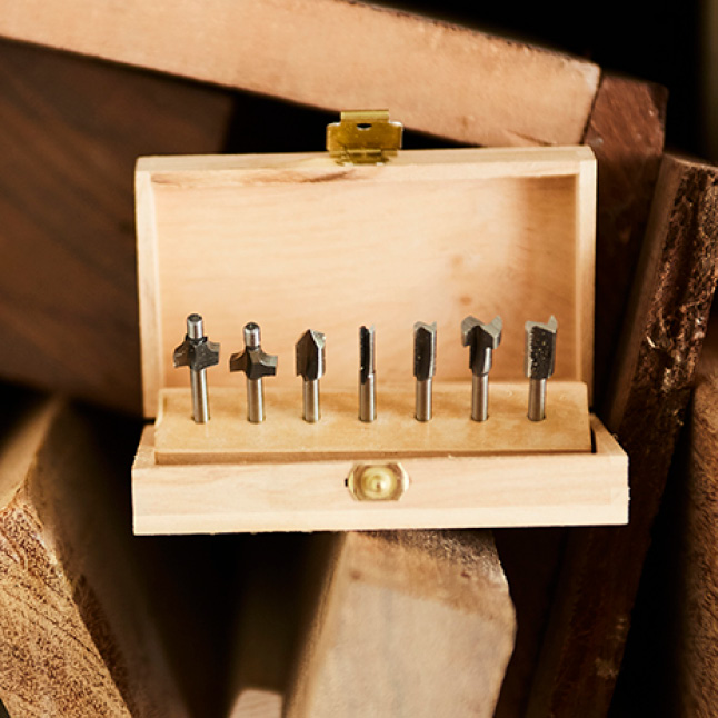 Dremel 1/8 in. Rotary Tool Corner Rounding Router Bit for Wood and Soft