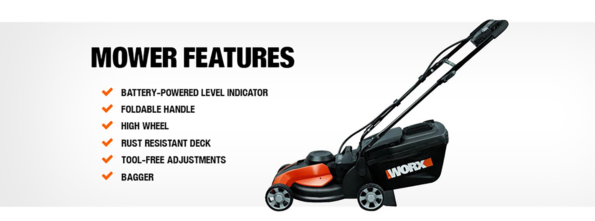Mower Features Mower Features