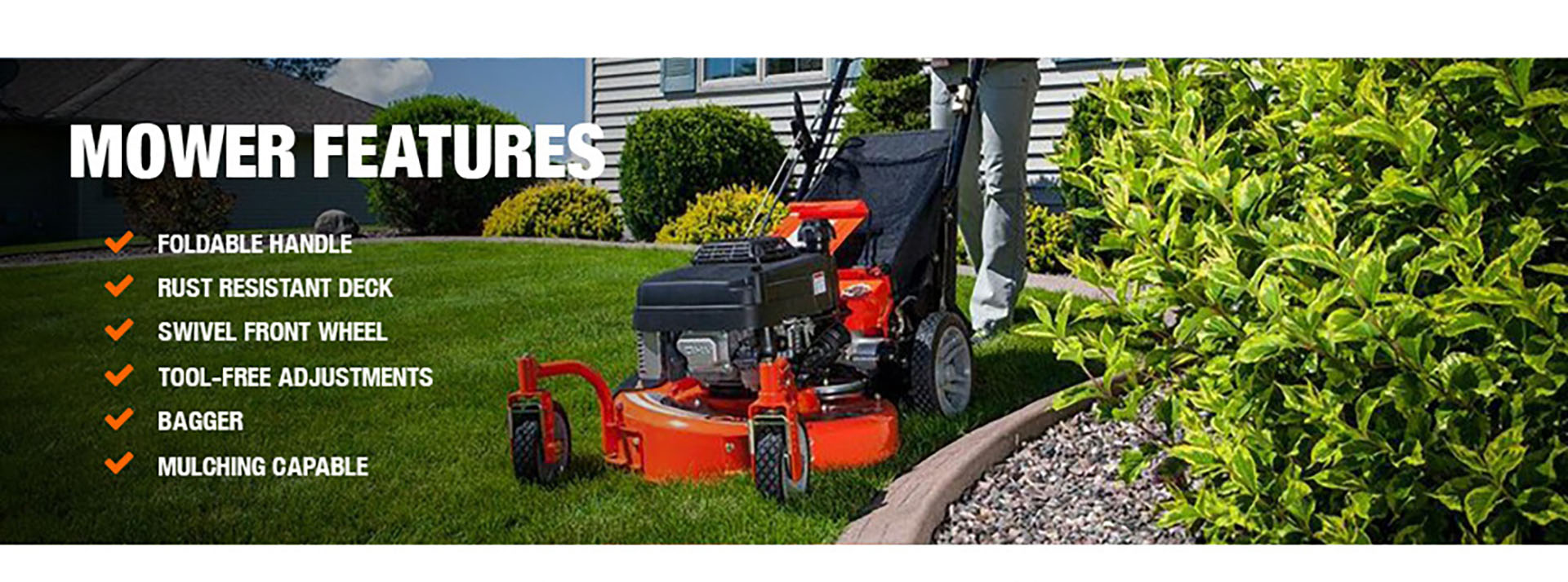 Mower Features Mower Features