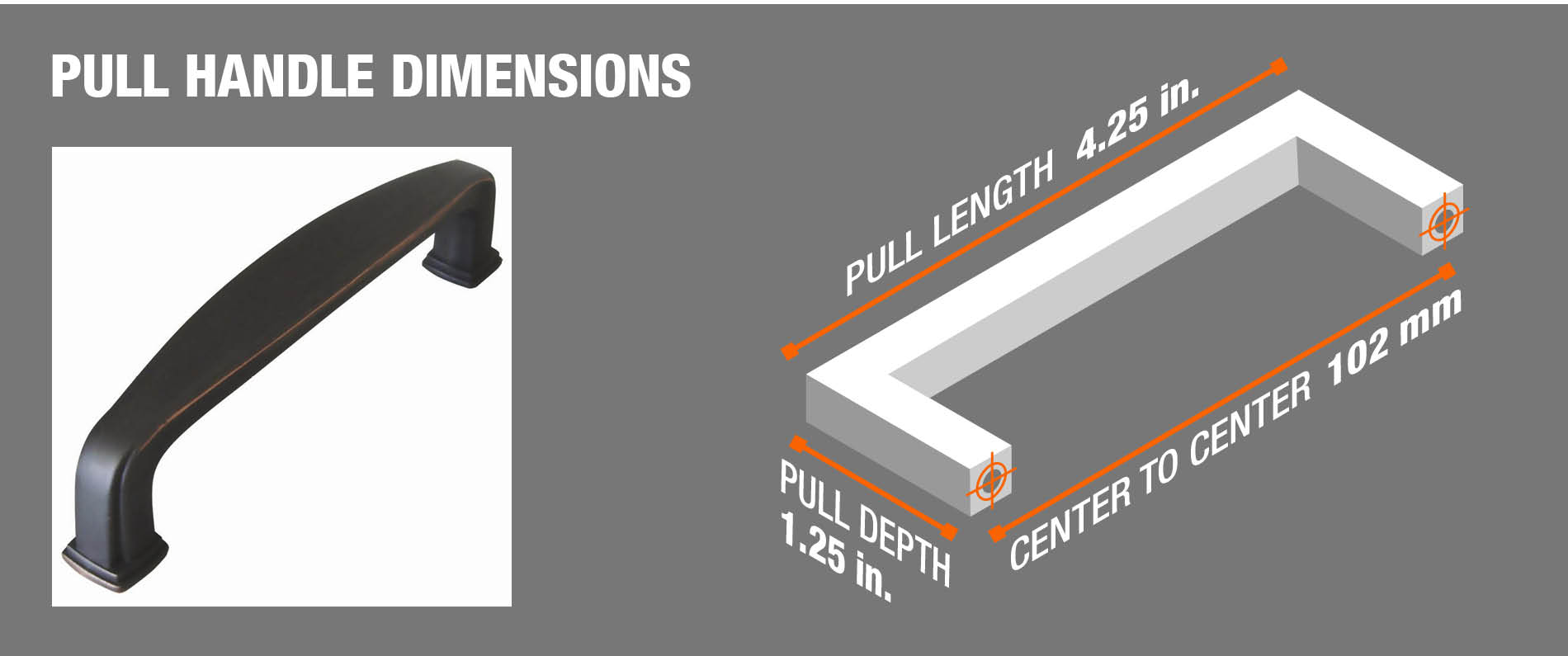pull handle dimensions pull handle dimensions