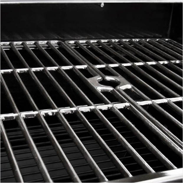 DynaGlo 4Burner Propane Gas Grill in Bronze with Side Burner