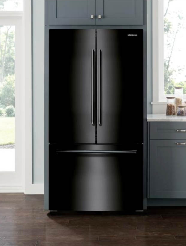 Samsung 25.5 cu. ft. French Door Refrigerator in BlackRF260BEAEBC