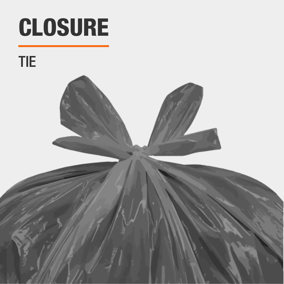 HDX 50 Gal. Clear Extra Large Trash Bags (50 Count)HDX50GC The Home