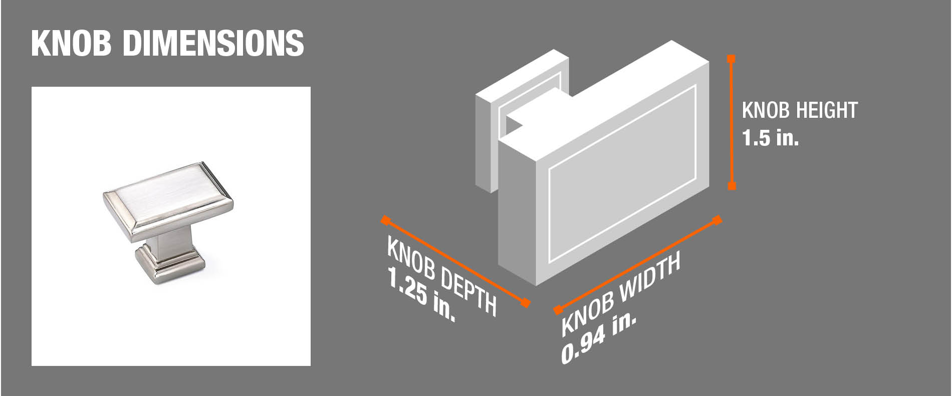 knob dimensions knob dimensions