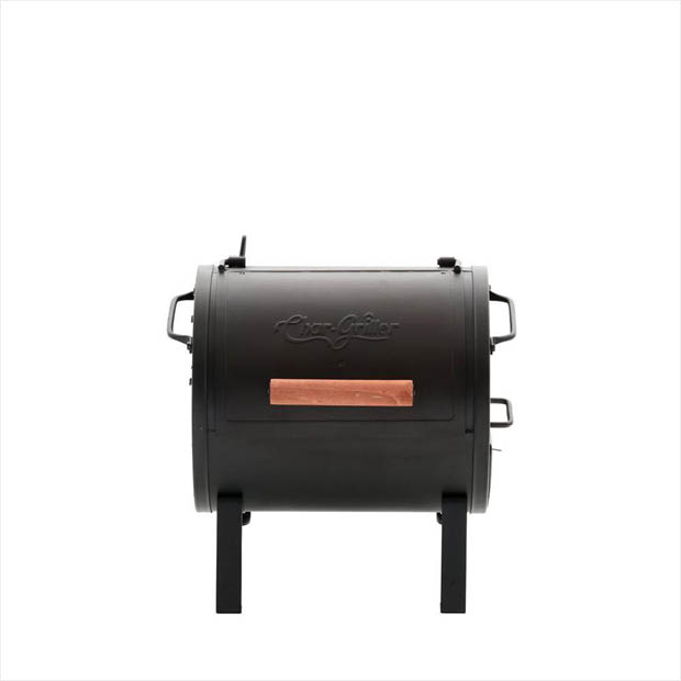 Black charcoal grill from Char-Griller Black charcoal grill from Char-Griller