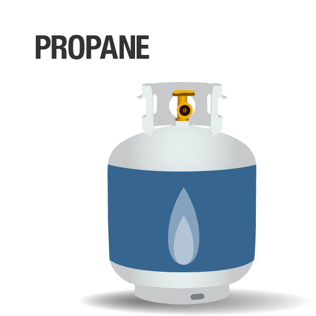 Grill fueled by Propane Grill fueled by Propane