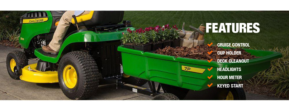 Mower Features Mower Features