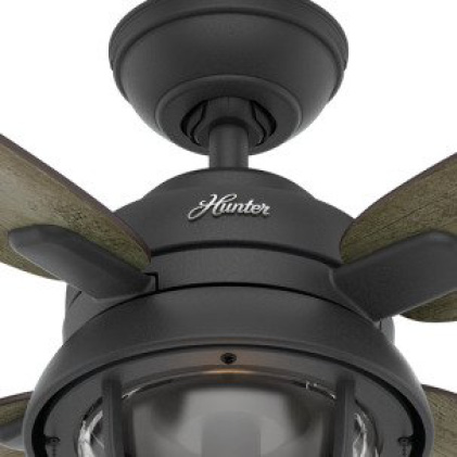 Hunter Sonic 52 In Indoor Brushed Nickel Ceiling Fan With