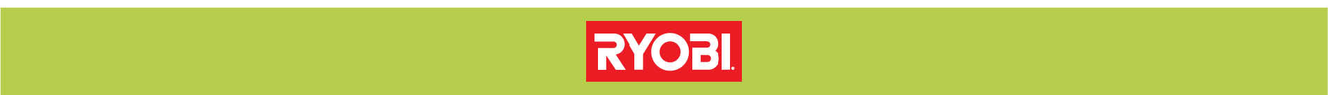 Ryobi Brand Banner Ryobi Brand Banner
