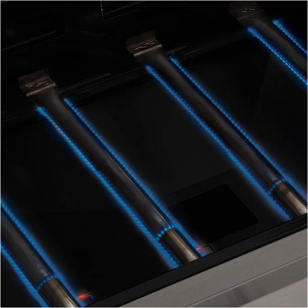 DynaGlo 4Burner Propane Gas Grill in Gray with Stainless Steel