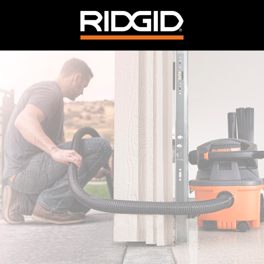 RIDGID Power & Durability RIDGID Power & Durability