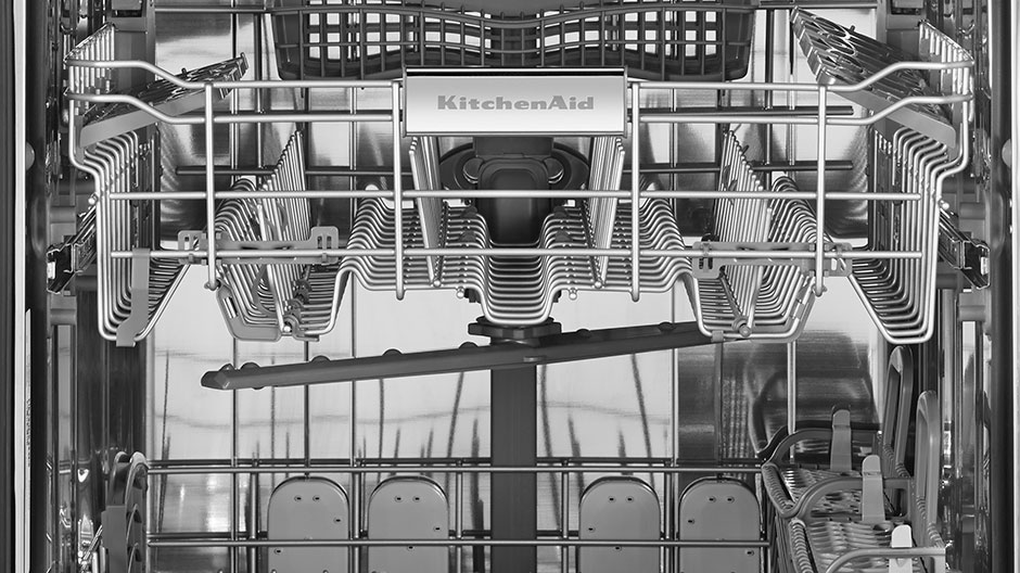 Kitchenaid Top Control Dishwasher In Stainless Steel With 44 Dba Dishwasher With Clean Water Wash System