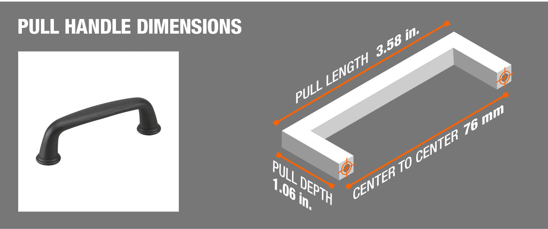 pull handle dimensions pull handle dimensions