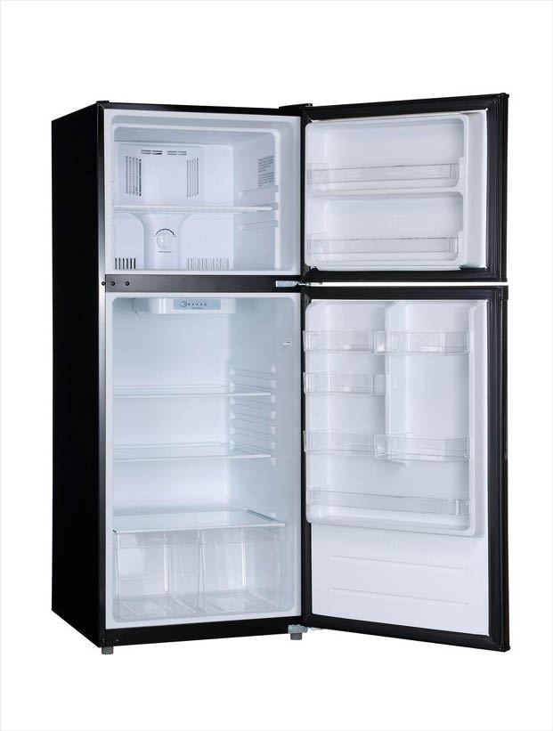 Magic Chef 9.9 cu. ft. Top Freezer Refrigerator in Black-HVDR1040B ...