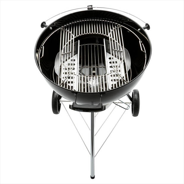 Black charcoal grill from Weber Black charcoal grill from Weber