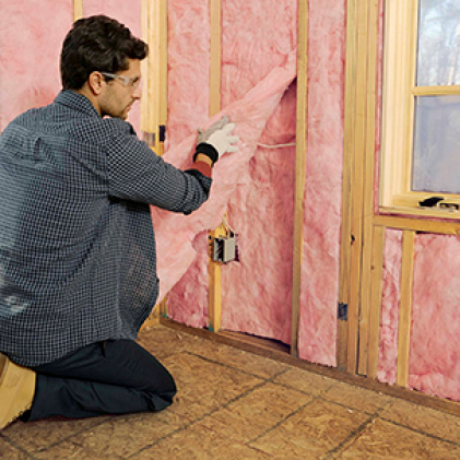 Owens Corning R-15 EcoTouch PINK Kraft Faced Fiberglass Insulation Batt ...