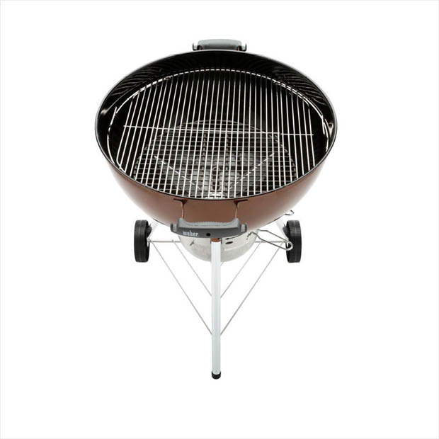Copper charcoal grill from Weber Copper charcoal grill from Weber