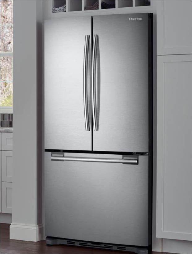 Samsung 33 in. W 19.4 cu. ft. French Door Refrigerator in Stainless