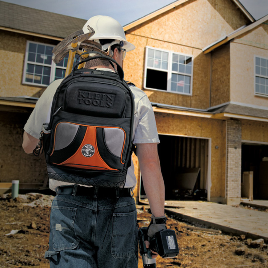 Klein Tools 20 in. Tradesman Pro Organizer Black Tool Backpack55421BP