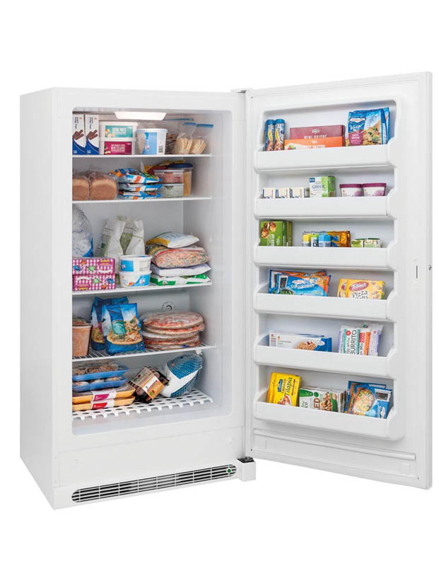 Frigidaire 20 cu. ft. Frost Free Upright Freezer in White, ENERGY STAR ...