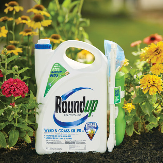 Roundup Ready-to-Use Weed and Grass Killer with Sure Shot Wand ...