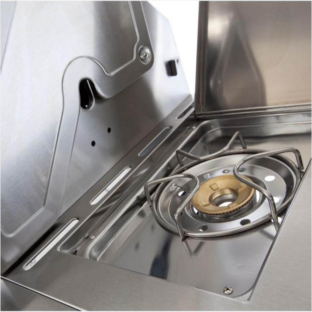 KitchenAid 6Burner Dual Chamber Propane Gas Grill in Stainless Steel