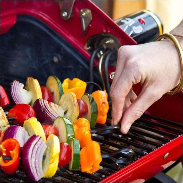 Easy Street Deluxe Electric Cart Grill in Black9350W5.181 The Home Depot