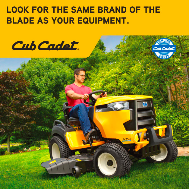 Cub Cadet Original Equipment HighLift Blade Set for Select 50 in. Lawn