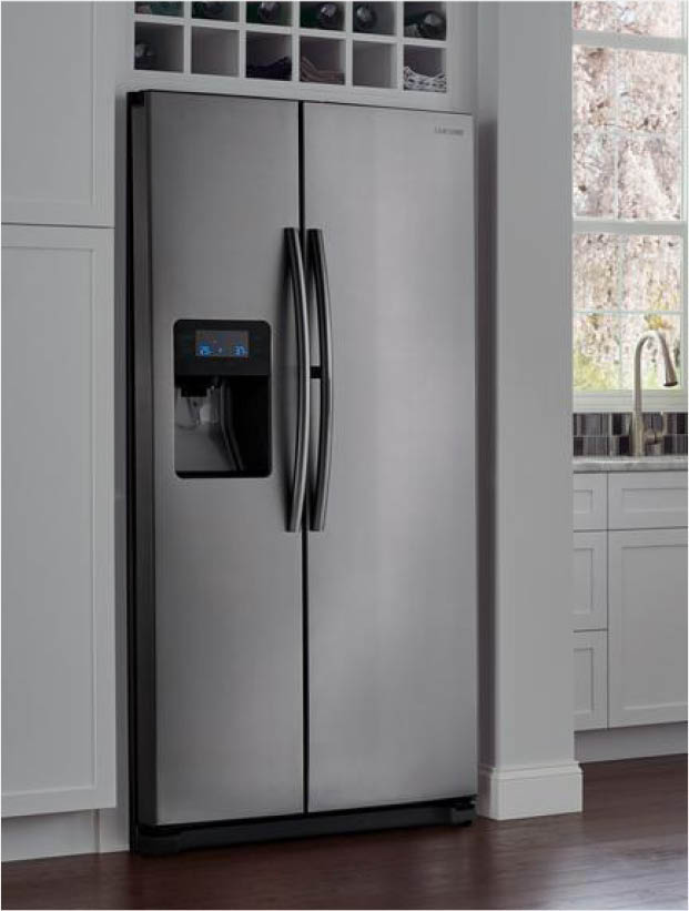 Samsung 24.7 cu. ft. Side by Side Refrigerator in Stainless Steel with