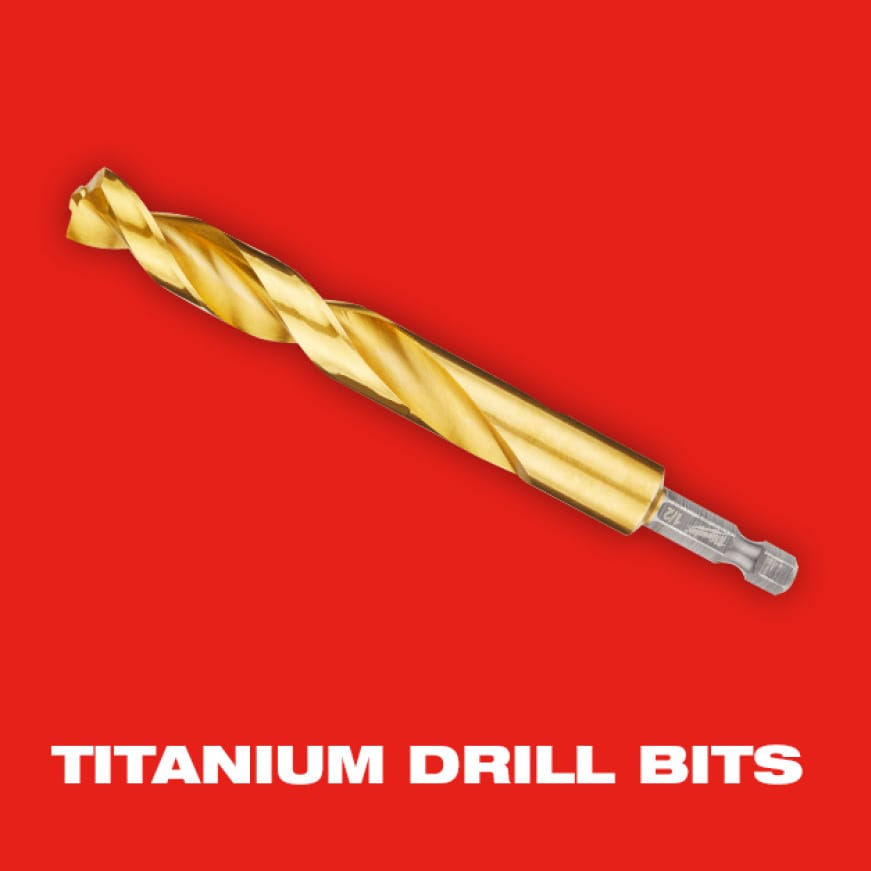Milwaukee SHOCKWAVE IMPACT DUTY Titanium Drill Bit Set (23Piece)4889