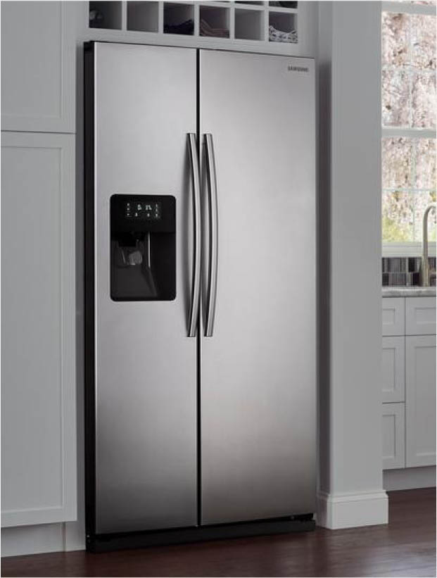 Samsung 24.5 cu. ft. Side by Side Refrigerator in Stainless Steel