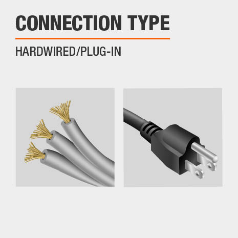 led light plug ft strip connection direct wire cord power linking 4000k integrated commercial electric