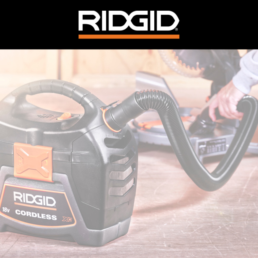 RIDGID Power & Durability RIDGID Power & Durability